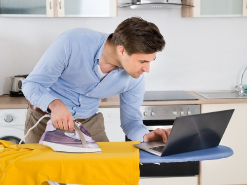 Vom Bügelbrett zum perfekten Arbeitsplatz zu Hause